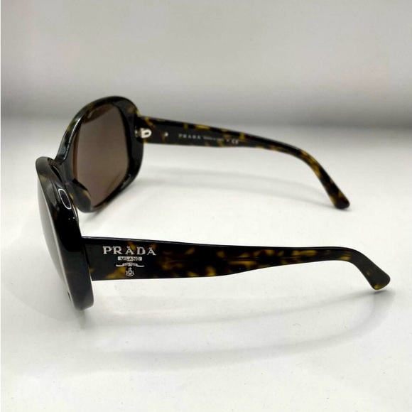 Authentic Prada Women’s Brown Rectangle Sunglasses - Picture 5 of 10